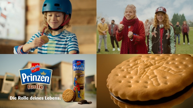 Prinzen Rolle mit neuem Claim im TV - Neuer TV-Spot für Prinzen Rolle - Quelle: Griesson-de Beukelaer